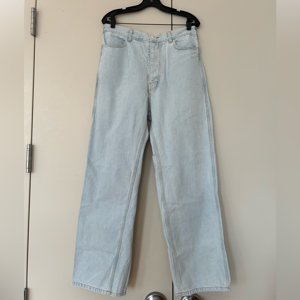 Jesse Kamm 225 in pale blue jeans light wash denim jeans 14 New